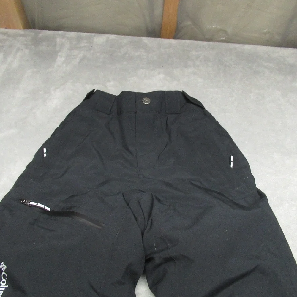 Columbia Snow Pants‎ Kids XS 6/7 Black Titanium Waterproof Insulated 20x20